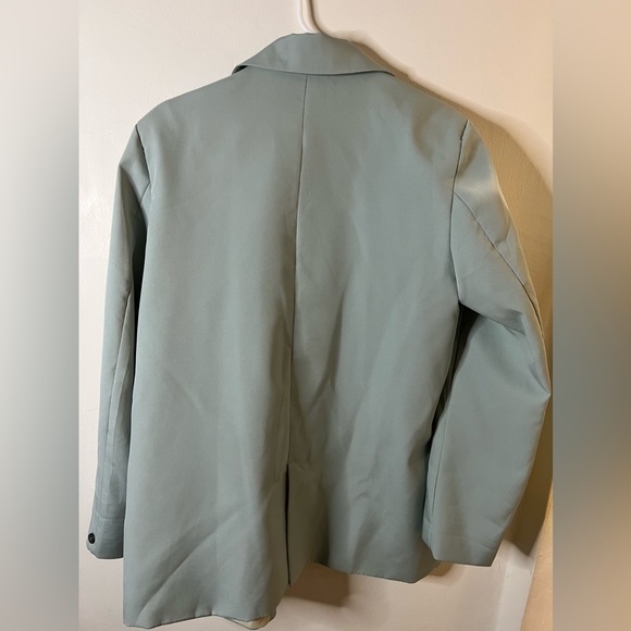SHEIN Double Breasted Neck Blazer, Size L - Picture 4 of 5